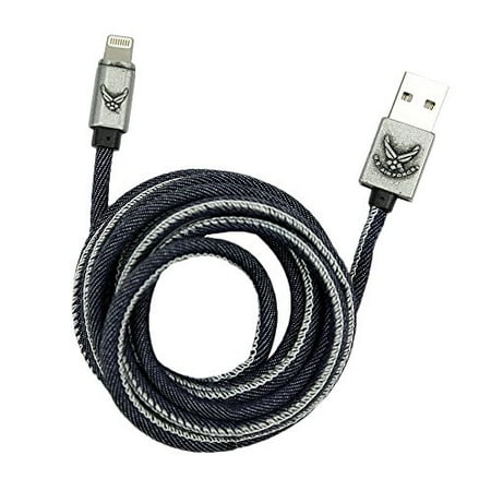 Kansas Jayhawks Micro USB Cable with QuikClip Black Kansas Jayhawks Micro USB Cable with QuikClip Black